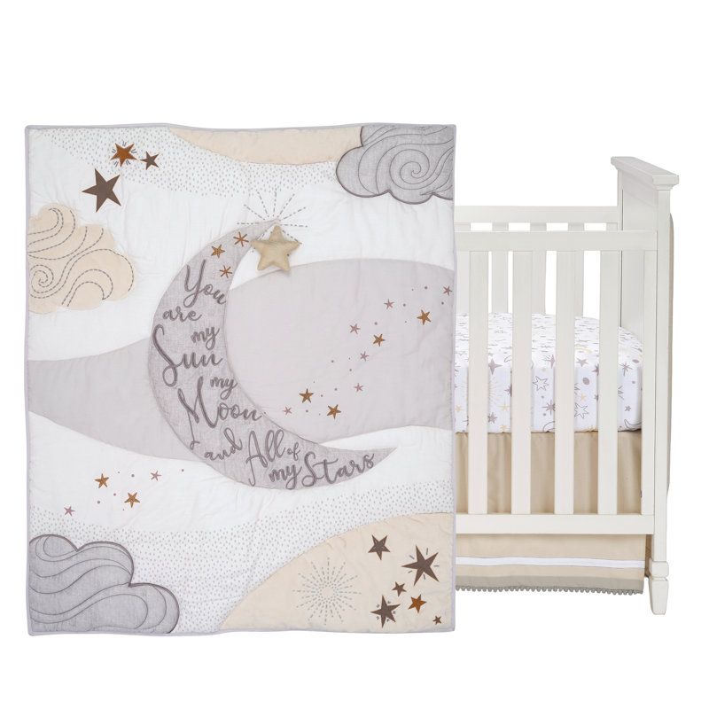 Lambs Ivy Goodnight Moon 3 Piece Celestial Nursery Baby Crib Bedding Set Reviews Wayfair